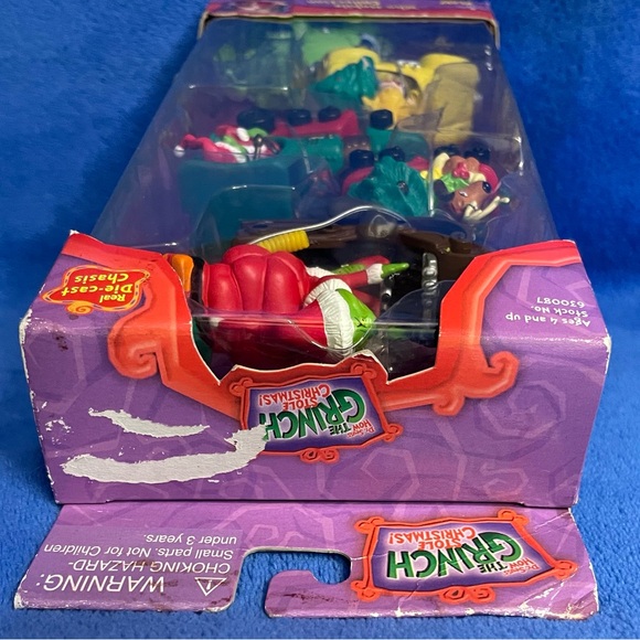 NIB 2000 Dr Seuss How The Grinch Stole Christmas! Who-Mobile Collection. Ages 4+ - Picture 8 of 9